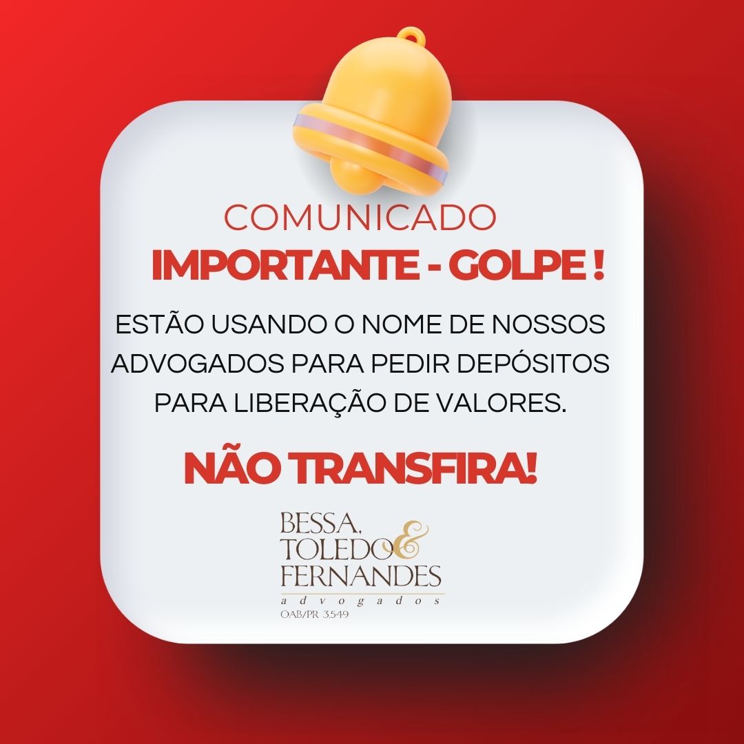 AVISO DE GOLPE